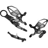VORTEX Rearset - Black - S1000RR RS186K
